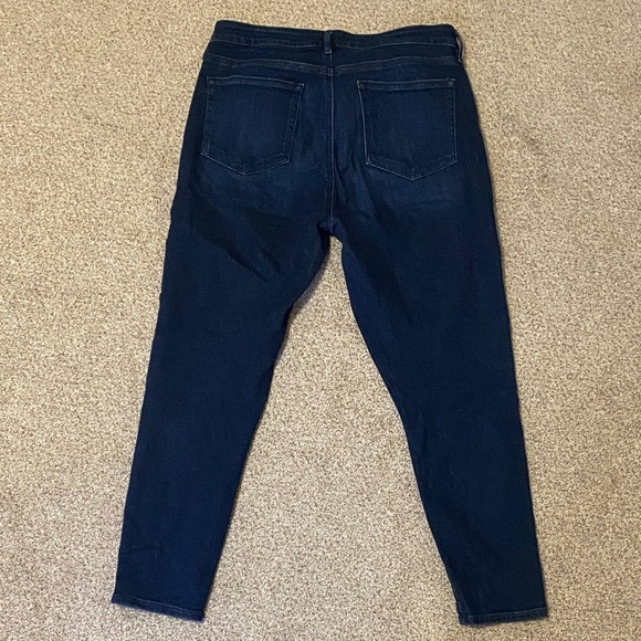 LOFT Dark Blue Women's Curvy Skinny Jeans- Size 10 (3 Pairs) - Picture 6 of 10